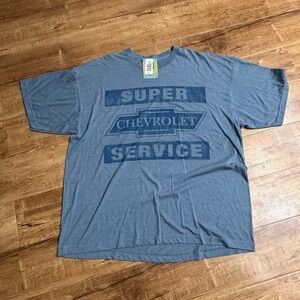 GM CHEVROLET OFFICIAL LICENSED PRODUCT T SHIRT Super Service Size 3XL